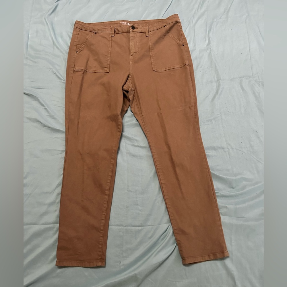 Time and Tru, size 18, High Rise skinny jeans